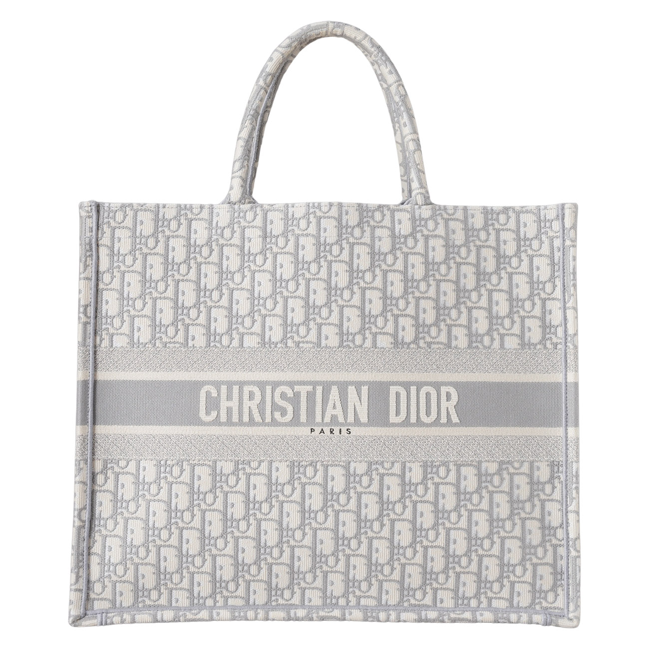 CHRISTIAN DIOR(USED)디올 오블리크 북토트 라지
